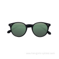 Ready Stock Retro Round Newest Ladies Men Brand Luxury Acetate Sunglasses